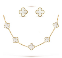 Kit Choker + Brinco 5 Trevos Virginia