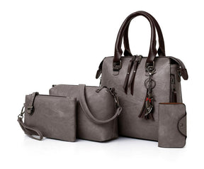 Bolsa Nature de Couro - Compre 1 Leve 4 [MEGA OFERTA AURORA]