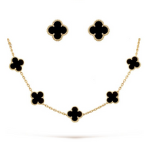 Kit Choker + Brinco 5 Trevos Virginia