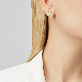 Brinco Van Trevo Dourado