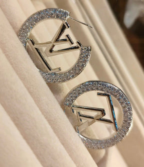 Brinco Inspiração LV Argola