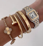 Mix Pulseiras Inspiração Alta Joalheria