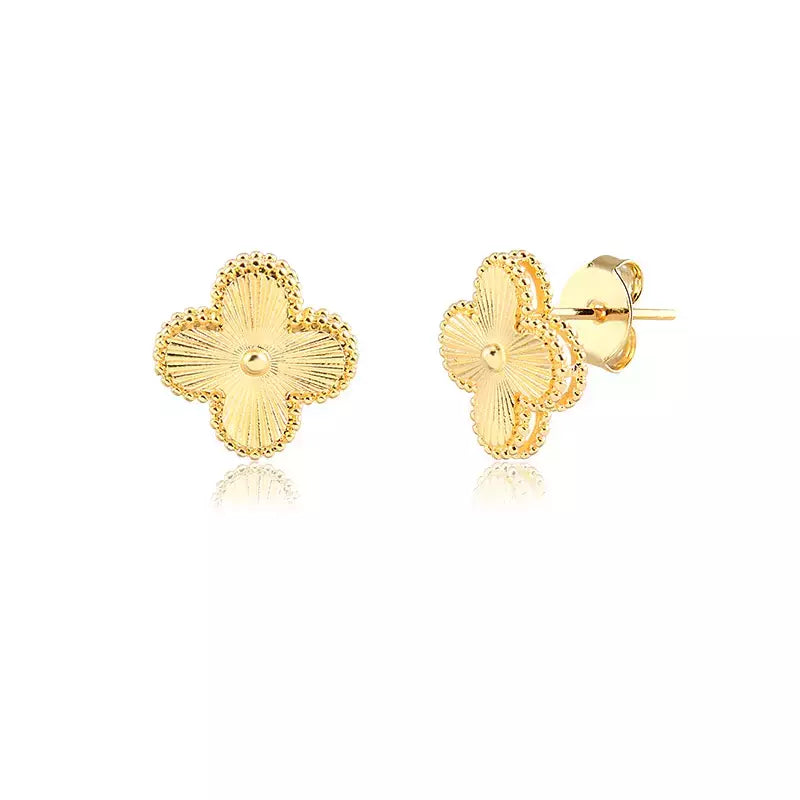 Brinco Van Trevo Dourado