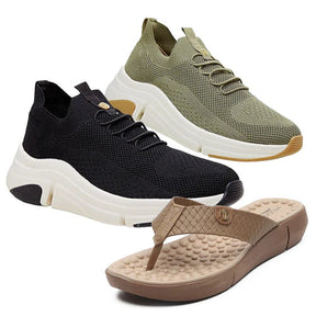 Tênis Ortopédico + Chinelo Massageador [PROMO MODARE]